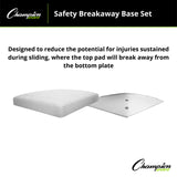 Champion Sports SAFETY BREAKAWAY BASE SET