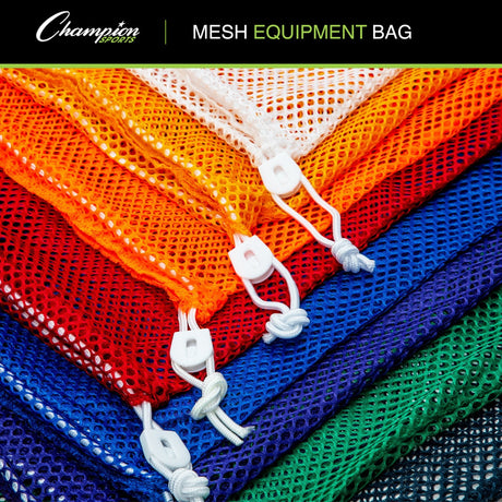 MESH EQUIPMENT BAG 18" X 12" WHITE