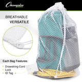 MESH EQUIPMENT BAG 18" X 12" WHITE