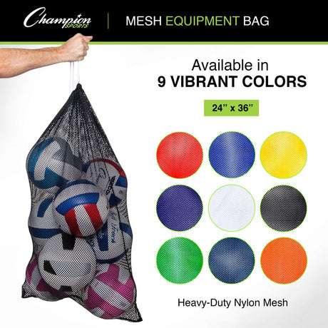 MESH EQUIPMENT BAG 36" X 24" WHITE