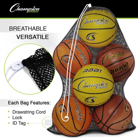 MESH EQUIPMENT BAG 36" X 24" WHITE
