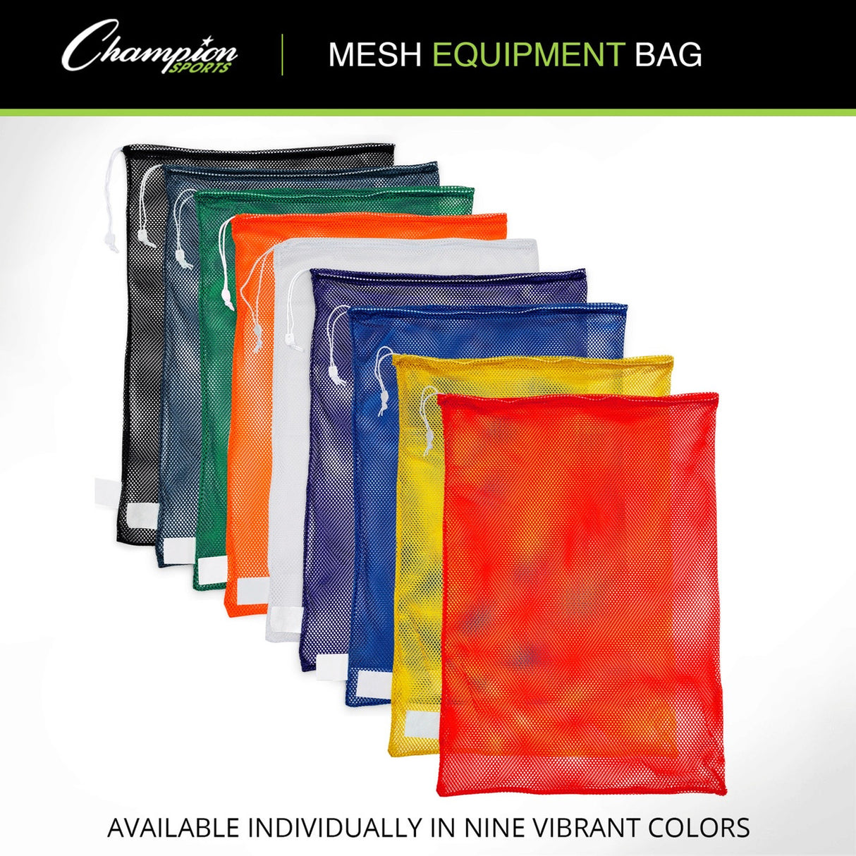 MESH EQUIPMENT BAG 36" X 24" WHITE