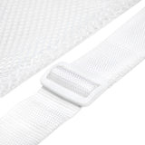MESH EQUIPMENT BAG WITH SHOULDER STRAP WHITE