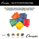 Champion Sports BEAN BAGS, SET OF 12 3" SQUARE