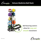 Champion Sports DELUXE MEDICINE BALL RACK