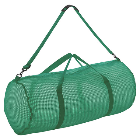MESH DUFFEL BAG BLACK