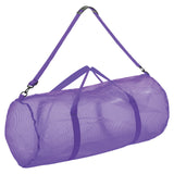 MESH DUFFEL BAG BLACK