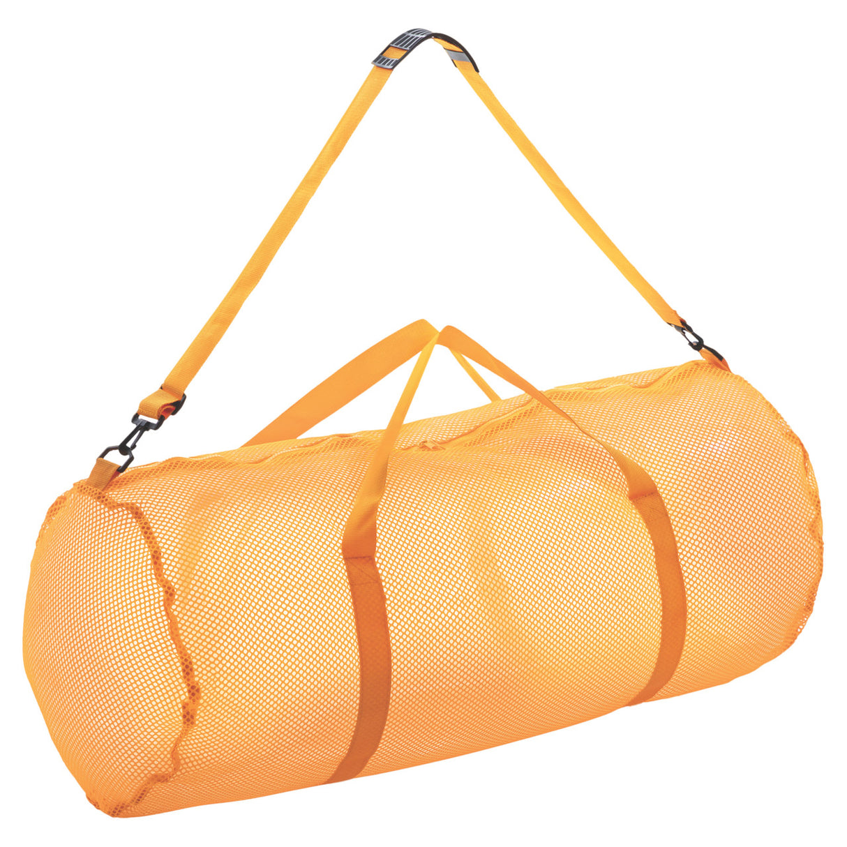 MESH DUFFEL BAG BLACK