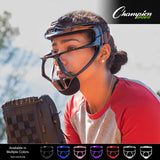 Champion Sports MAGNESIUM SOFTBALL FACEMASK ADULT/BLACK