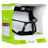 Champion Sports MAGNESIUM SOFTBALL FACEMASK ADULT/BLACK
