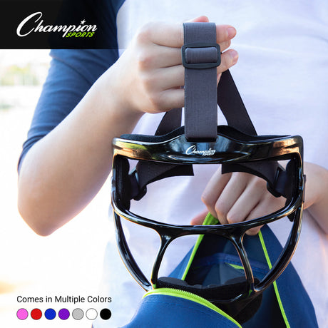 Champion Sports SOFTBALL FIELDER'S FACE MASK ADULT/BLACK