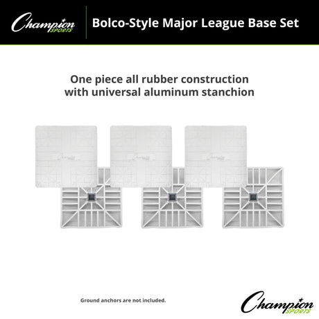 Champion Sports BOLCO STYLE MAJOR LEAGUE BASE SET