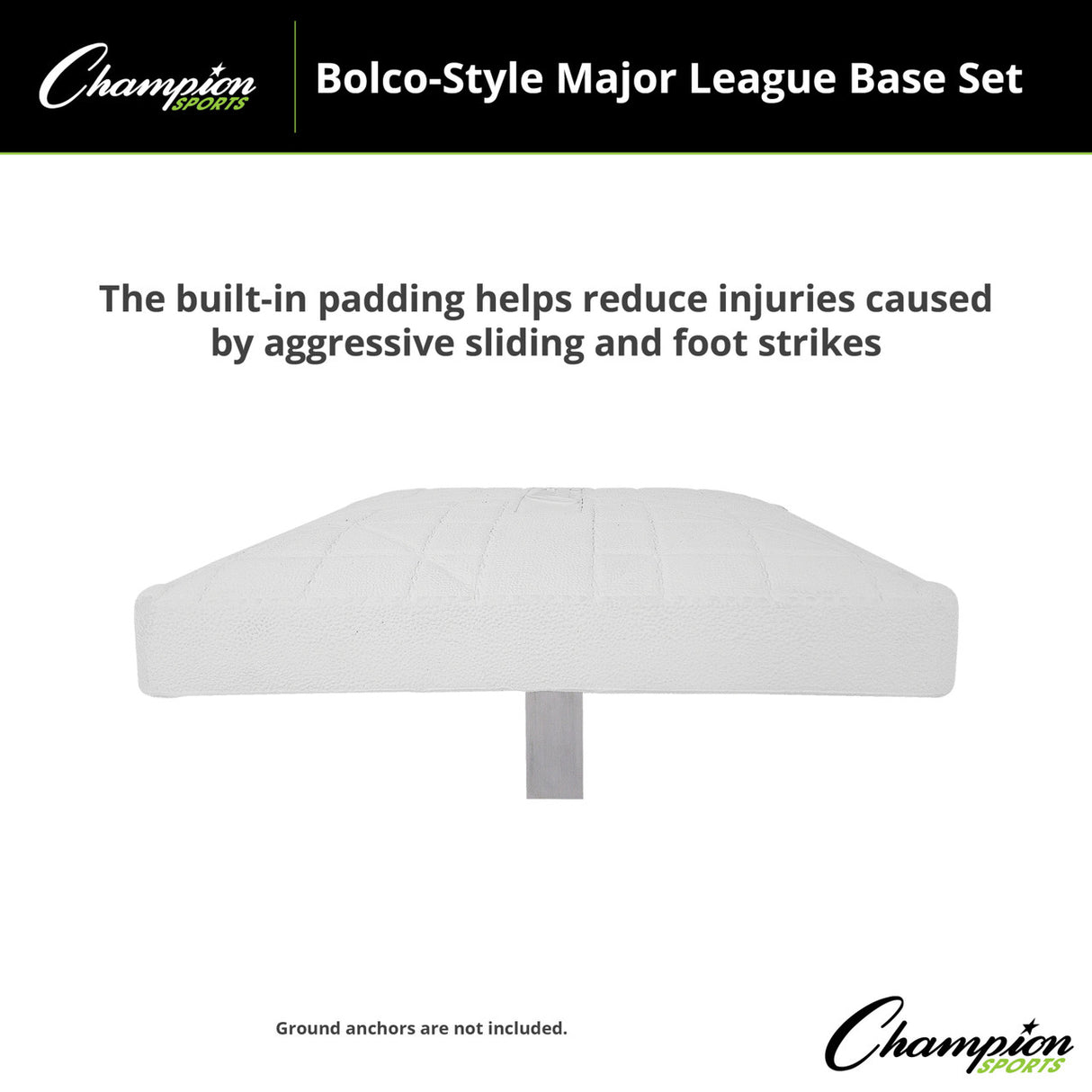Champion Sports BOLCO STYLE MAJOR LEAGUE BASE SET