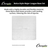 Champion Sports BOLCO STYLE MAJOR LEAGUE BASE SET