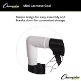 Champion Sports MINI LACROSSE GOAL