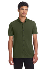 Mercer+Mettle ®  Stretch Pique Full-Button Polo MM1006 - Mercer+Mettle MM1006
