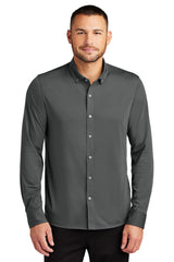 Mercer+Mettle ®  Stretch Jersey Long Sleeve Shirt MM1018 - Mercer+Mettle MM1018