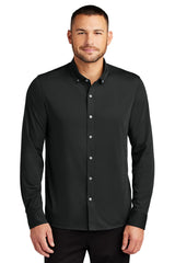 Mercer+Mettle ®  Stretch Jersey Long Sleeve Shirt MM1018 - Mercer+Mettle MM1018