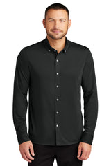 Mercer+Mettle ®  Stretch Jersey Long Sleeve Shirt MM1018 - Mercer+Mettle MM1018