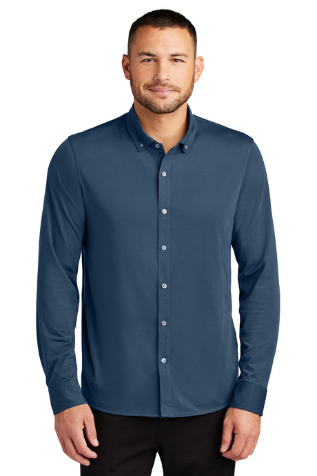 Mercer+Mettle ®  Stretch Jersey Long Sleeve Shirt MM1018 - Mercer+Mettle MM1018