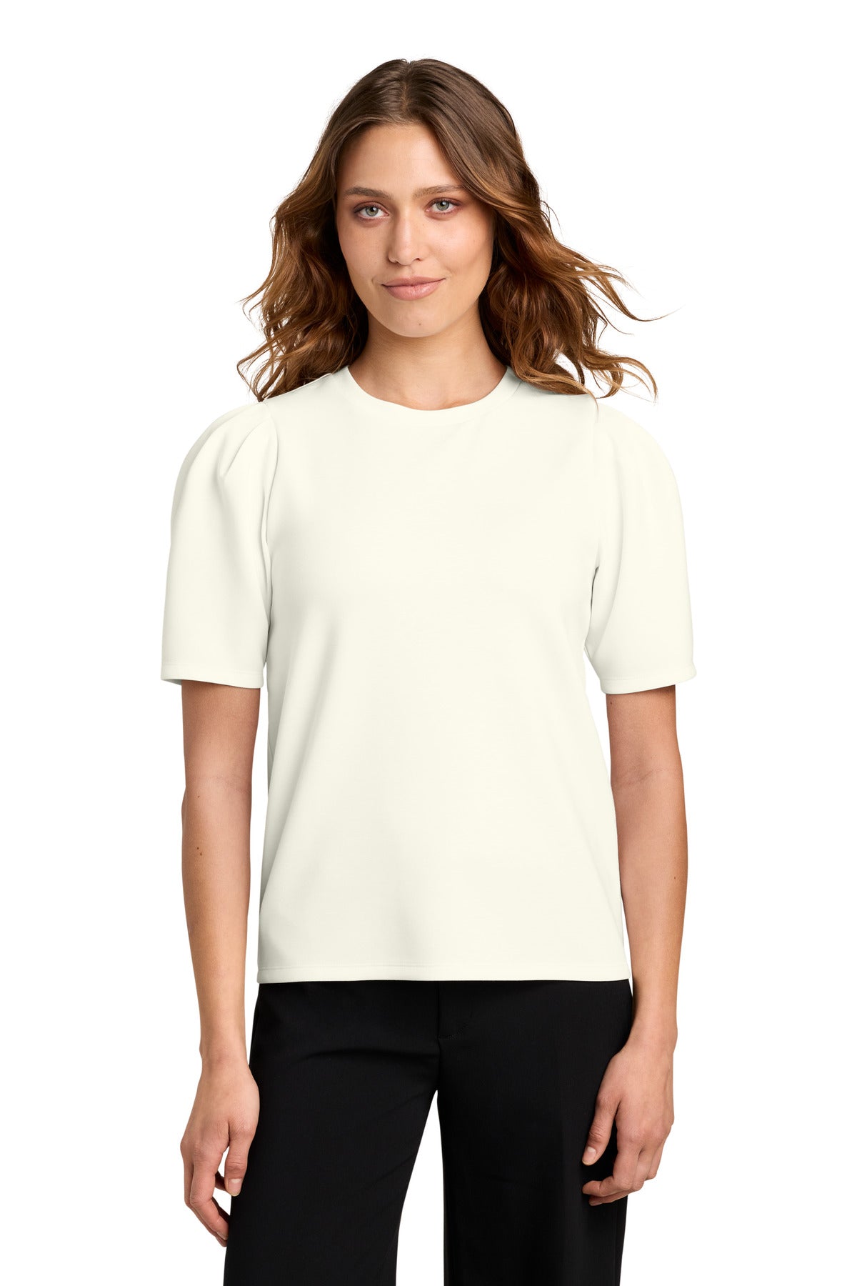 Mercer+Mettle MM1041 Womens Short Sleeve Lite Spacer Top