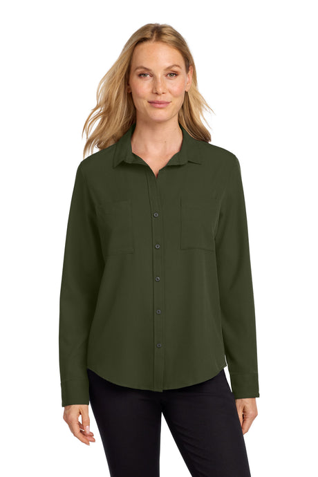 Mercer+Mettle ®  Women's Stretch Crepe Long Sleeve Camp MM2013 - Mercer+Mettle MM2013