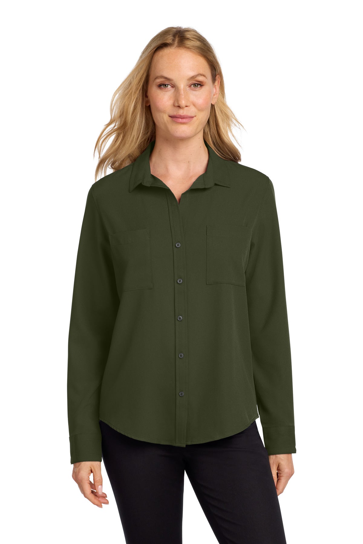 Mercer+Mettle ®  Women's Stretch Crepe Long Sleeve Camp MM2013 - Mercer+Mettle MM2013