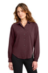 Mercer+Mettle MM2017 Womens Long Sleeve Buttery Soft Blouse