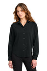 Mercer+Mettle MM2017 Womens Long Sleeve Buttery Soft Blouse