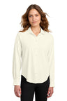Mercer+Mettle MM2017 Womens Long Sleeve Buttery Soft Blouse