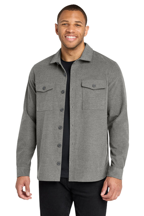 Mercer+Mettle ®  Long Sleeve Twill Overshirt MM2020 - Mercer+Mettle MM2020