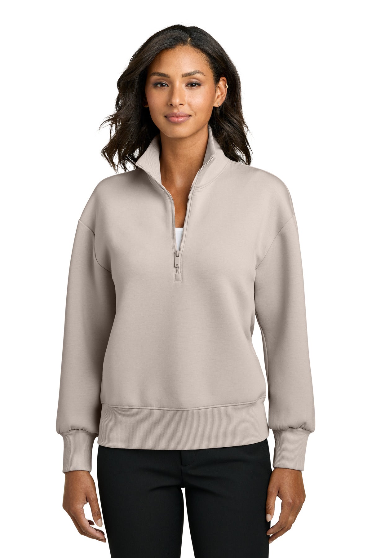 Mercer+Mettle MM3101 Women's Soft Spacer 1/4-Zip | Wholesale