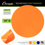 POLY SPOT MARKERS ORANGE