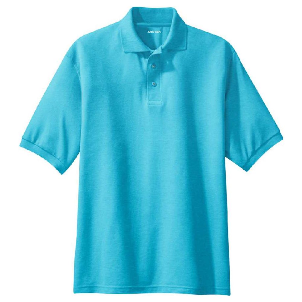 Mens Classic Silk Touch Polo Shirts in 36 Colors and Sizes: XS-6XL Joe's USA Polos and Knits