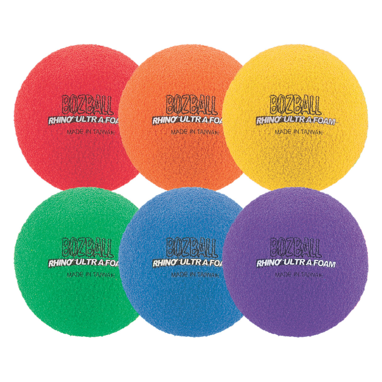 3.5" RHINO FOAM NO BOUNCE BALL SET