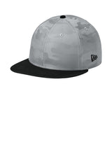 New Era NE407 Camo Flat Bill Snapback Cap