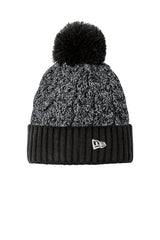 New Era NE910 Marled Knit Pom Beanie