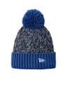 New Era NE910 Marled Knit Pom Beanie