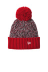 New Era NE910 Marled Knit Pom Beanie