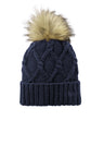 New Era NE911 Faux Fur Pom Beanie