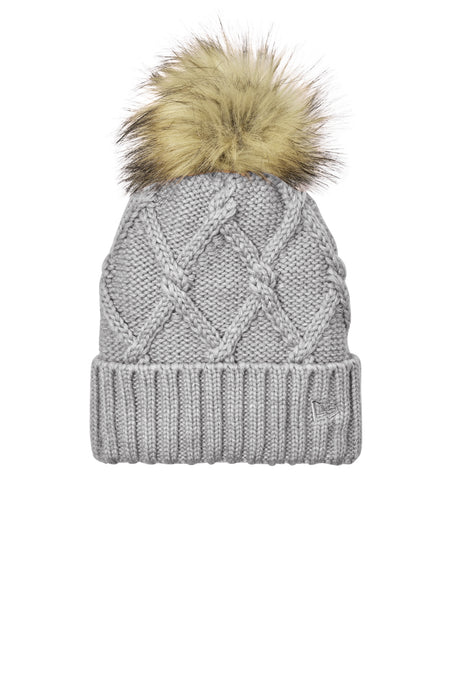 New Era NE911 Faux Fur Pom Beanie