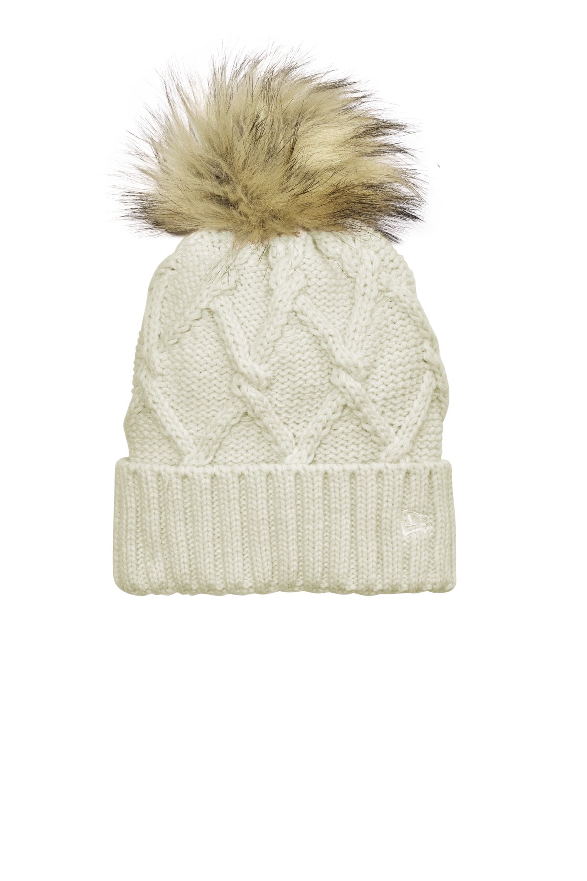 New Era NE911 Faux Fur Pom Beanie