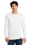 New Era NEA102 Heritage Blend Long Sleeve Crew Tee