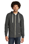 New Era NEA122 Sueded Cotton Blend Full-Zip Hoodie