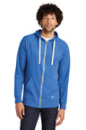 New Era NEA122 Sueded Cotton Blend Full-Zip Hoodie