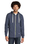 New Era NEA122 Sueded Cotton Blend Full-Zip Hoodie