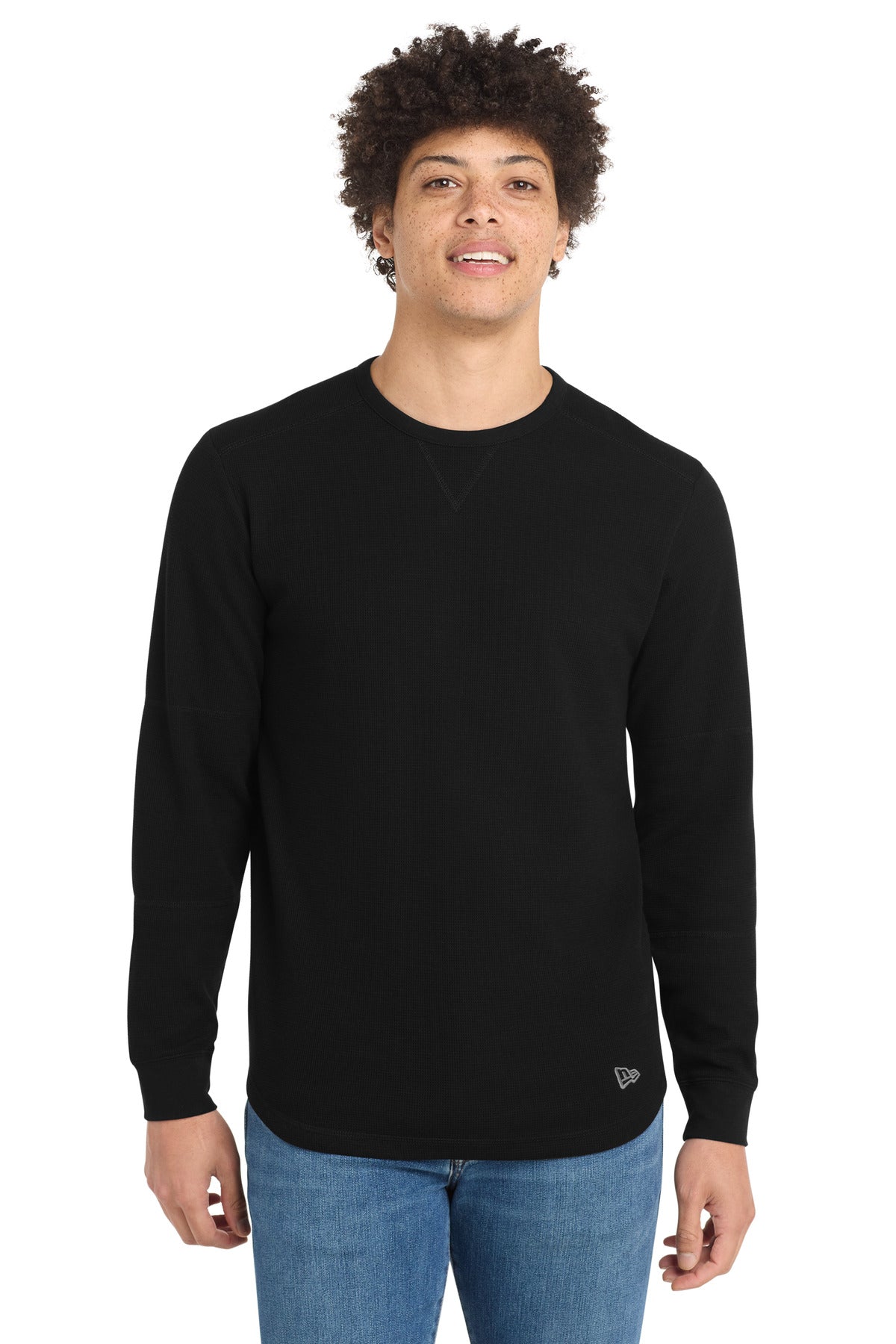 New Era NEA140 Thermal Long Sleeve Shirt
