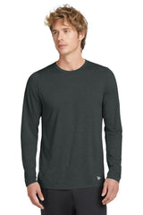 New Era NEA201 Performance Long Sleeve Crew Tee