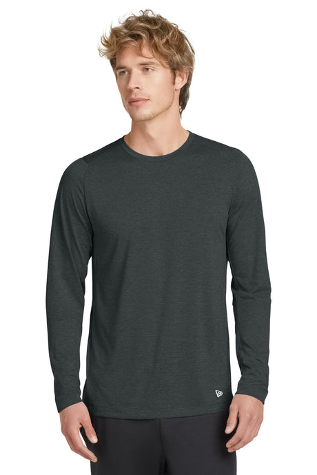 New Era NEA201 Performance Long Sleeve Crew Tee