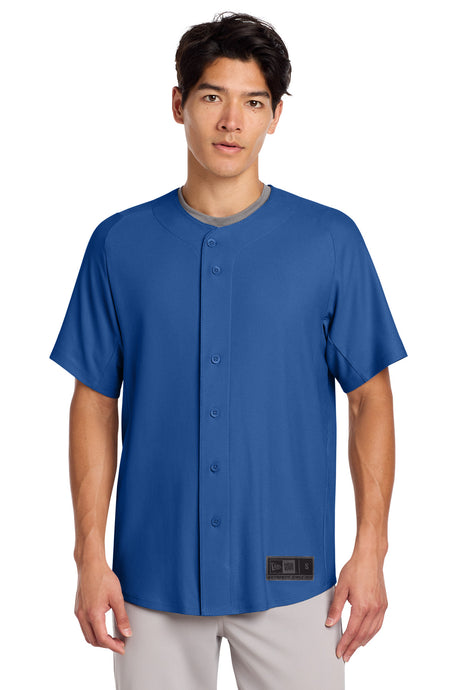 New Era NEA220 Diamond Era Full-Button Jersey